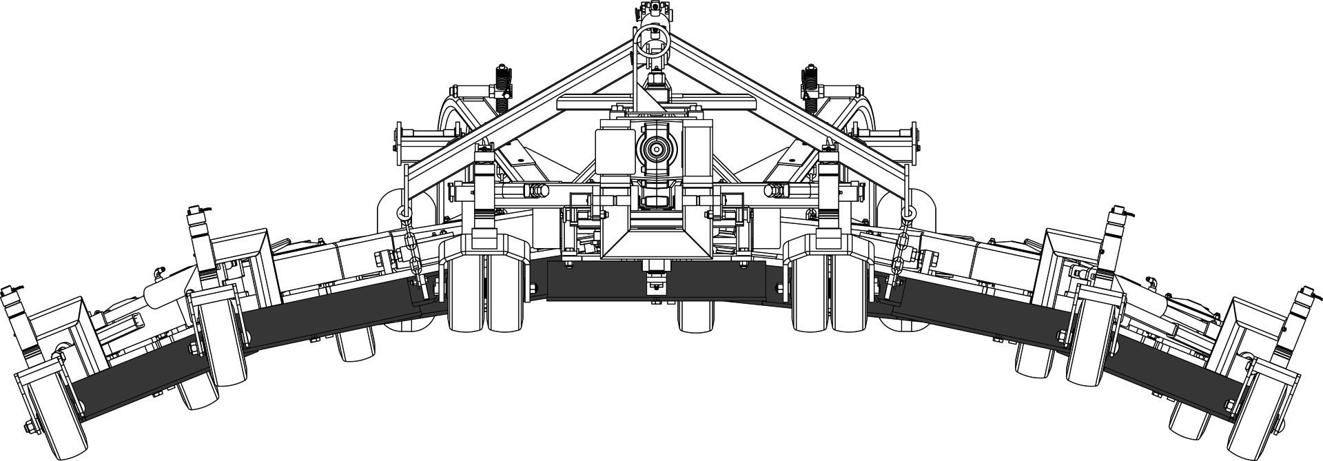 Lastec Articulating Mower Deck Down