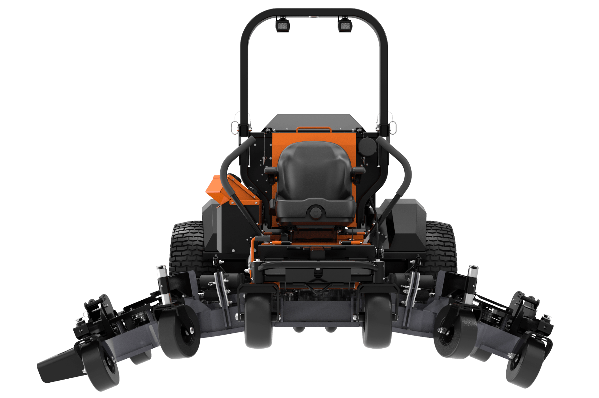 Lastec Articulating Mower Deck Down