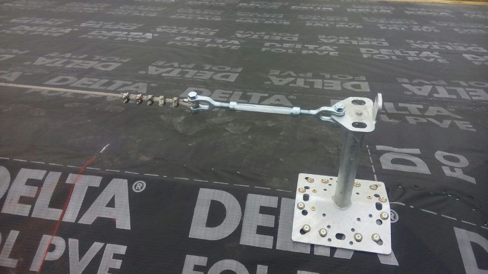 Ganci su tetto