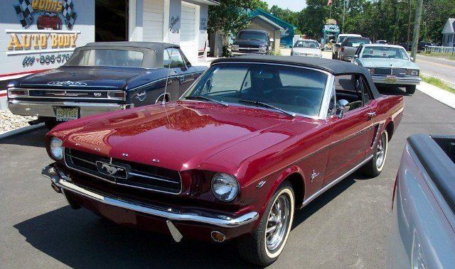 Classic Red Mustang — Villas, NJ — John's Auto Body