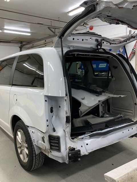 SUV with Open Rear Door — Villas, NJ — John's Auto Body