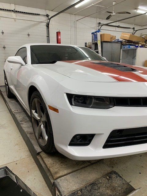 White Sports Car for Repair — Villas, NJ — John's Auto Body