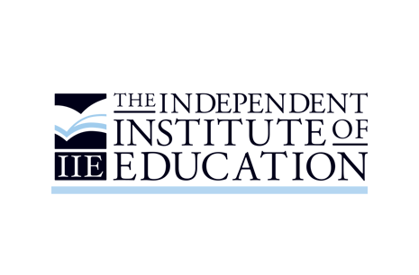 The independent institute of education logo on a white background.