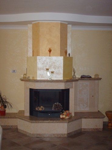 Rivestimento per camino