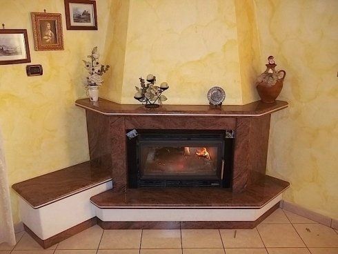 Rivestimento per camino