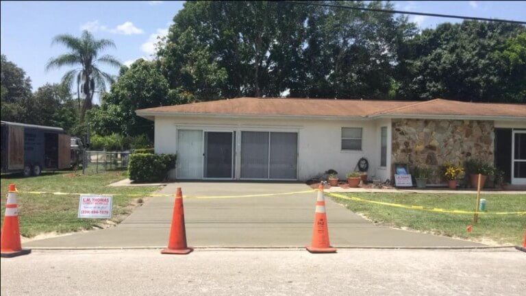 after pathway installation in Concrete Driveways Fort Myers, FL