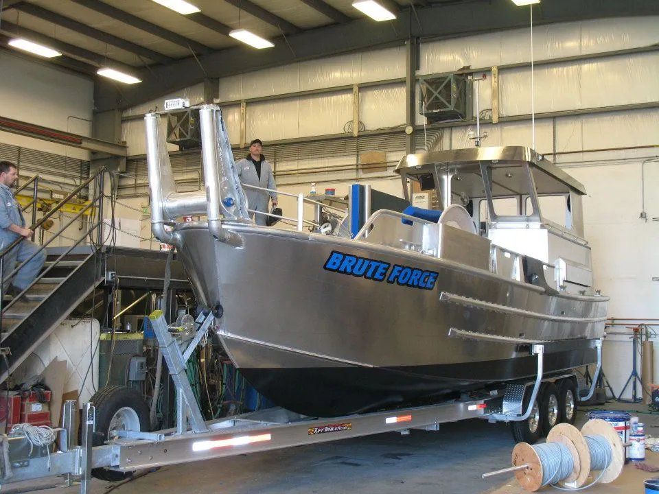 Aluminum boat