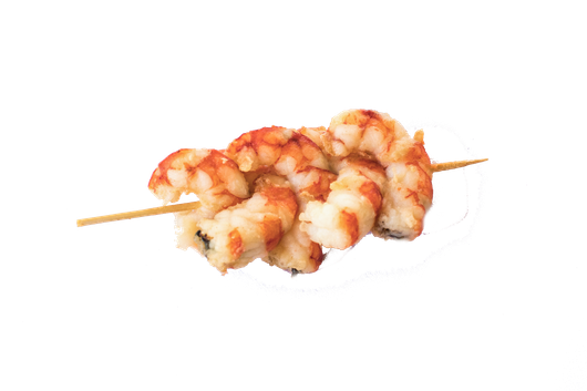 spiedino di gamberi