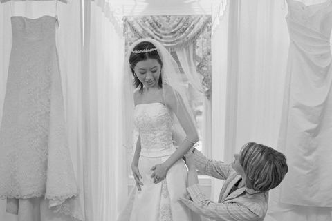 Bridal wear fitting