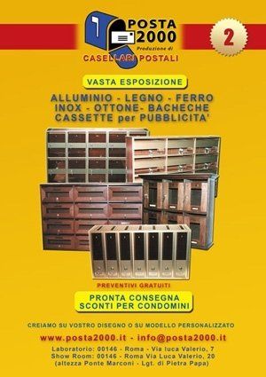 cassette della posta e portadocumenti