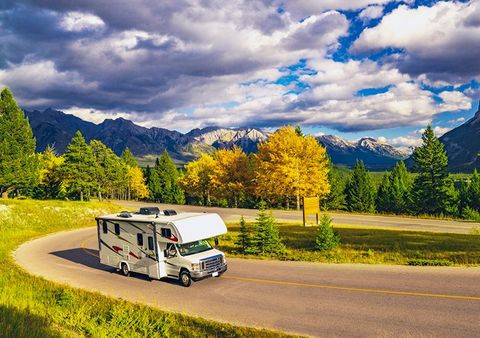 RV Inverters — Recreational Vehicle on Highway in El Cajon, CA