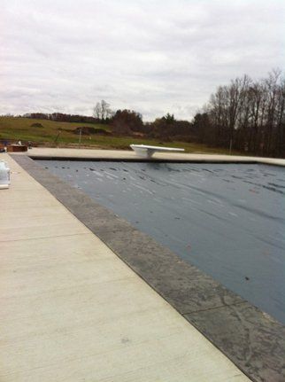 Swimming pool under maintenance - pool services Churubusco, IN