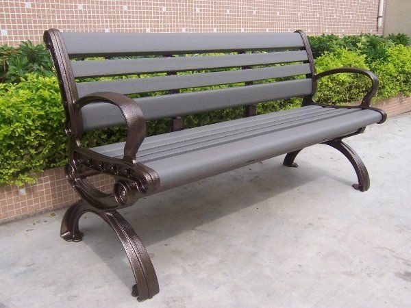 Weatherproof will not warp or fade Garden bench