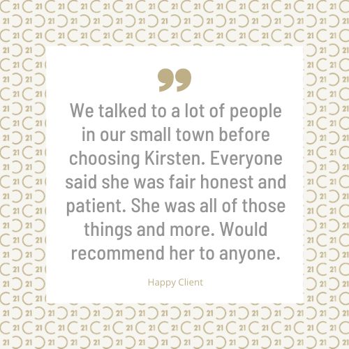 c21 four seasons realty north idaho - kirsten madden - testimonials
