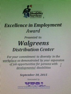 WALGREENS DISTRIBUTION CENTER