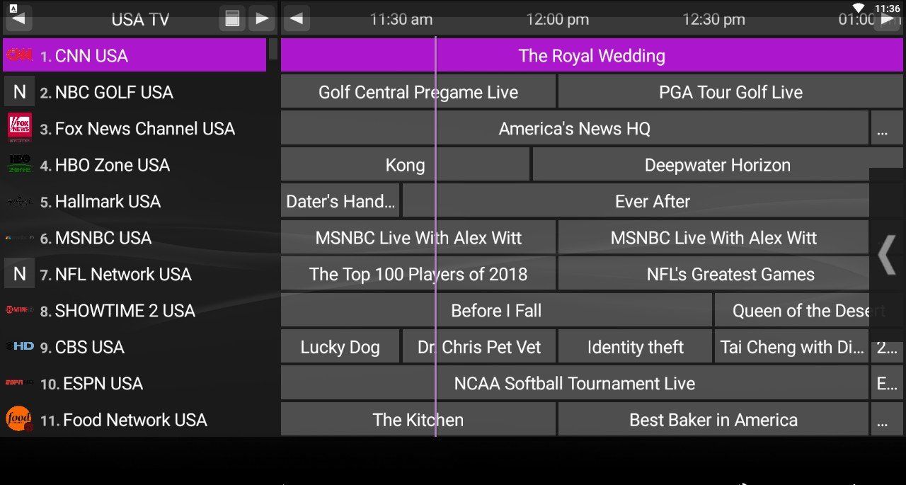 IPTV guide