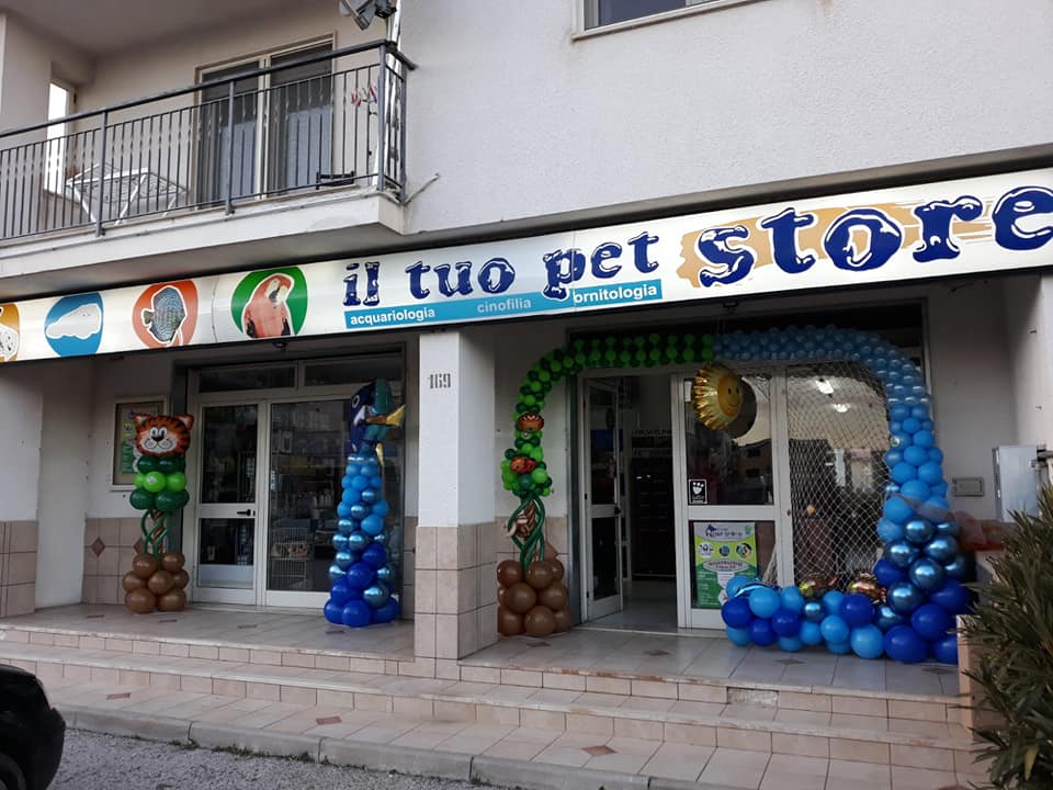 ingresso del negozio per animali domestici