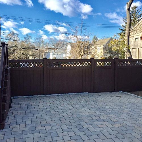 2nd Vinyl fence - Repair and Installation in Bronx, NY
