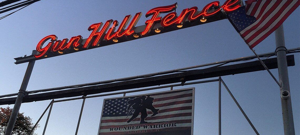 Gun Hill Fence Wounded Warrior Project
