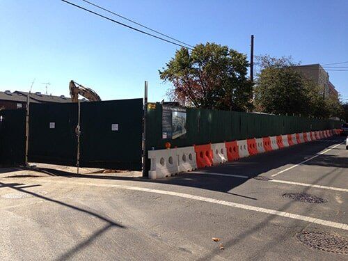 Temporary steel fence—Security Fence in Bronx, NY