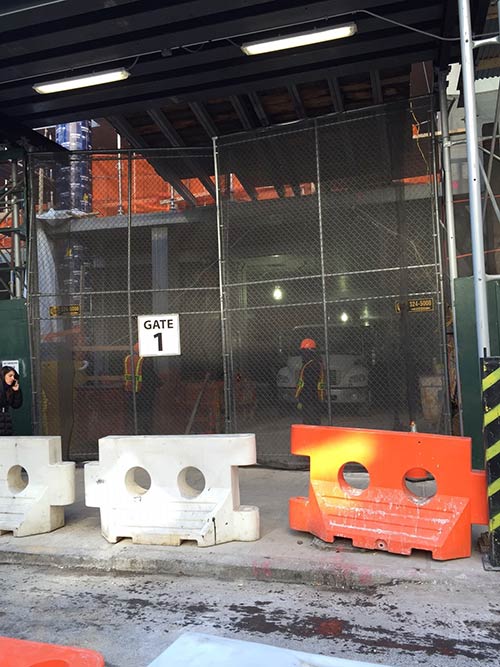 Temporary fence on the construction site—Security Fence in Bronx, NY