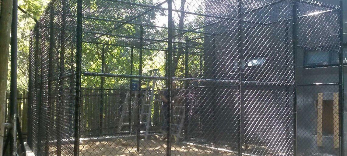 Bronx Zoo Chainlink Fence Installation