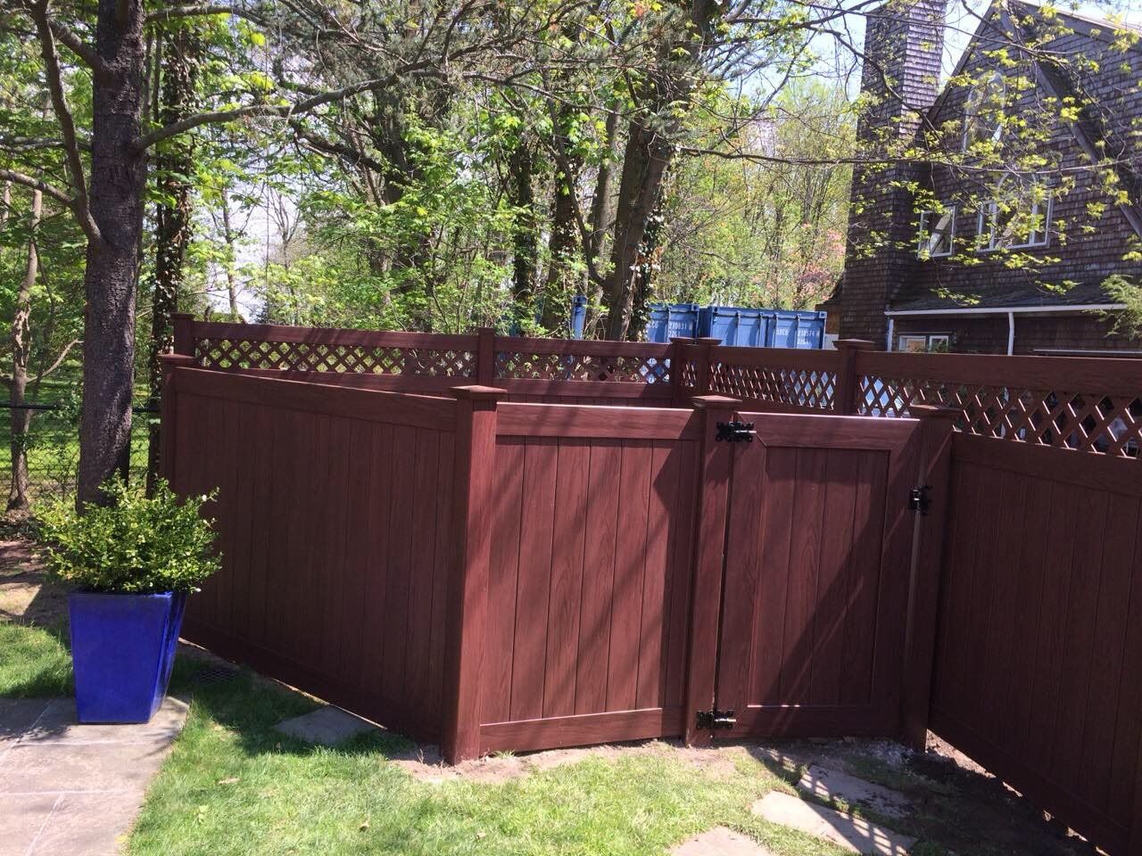 Wood grain PVC