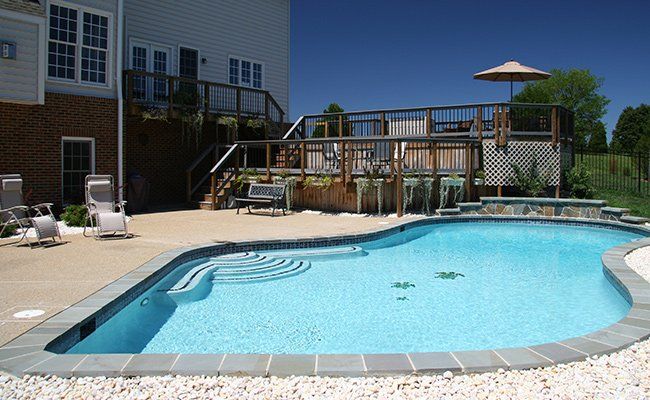 Pool After Water Treatment