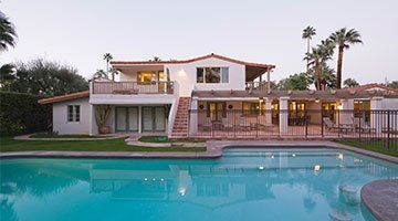 Pool Repairs Work Done In Modern House In Malibu CA
