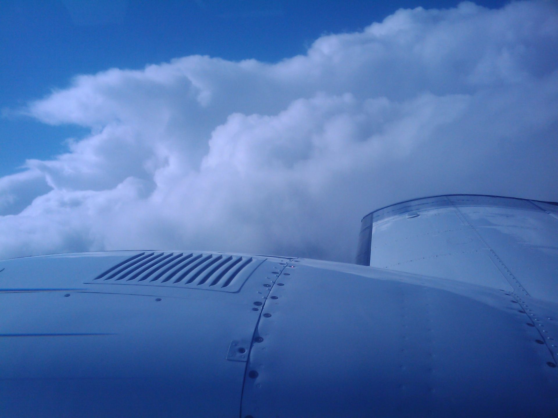 Up in the sky