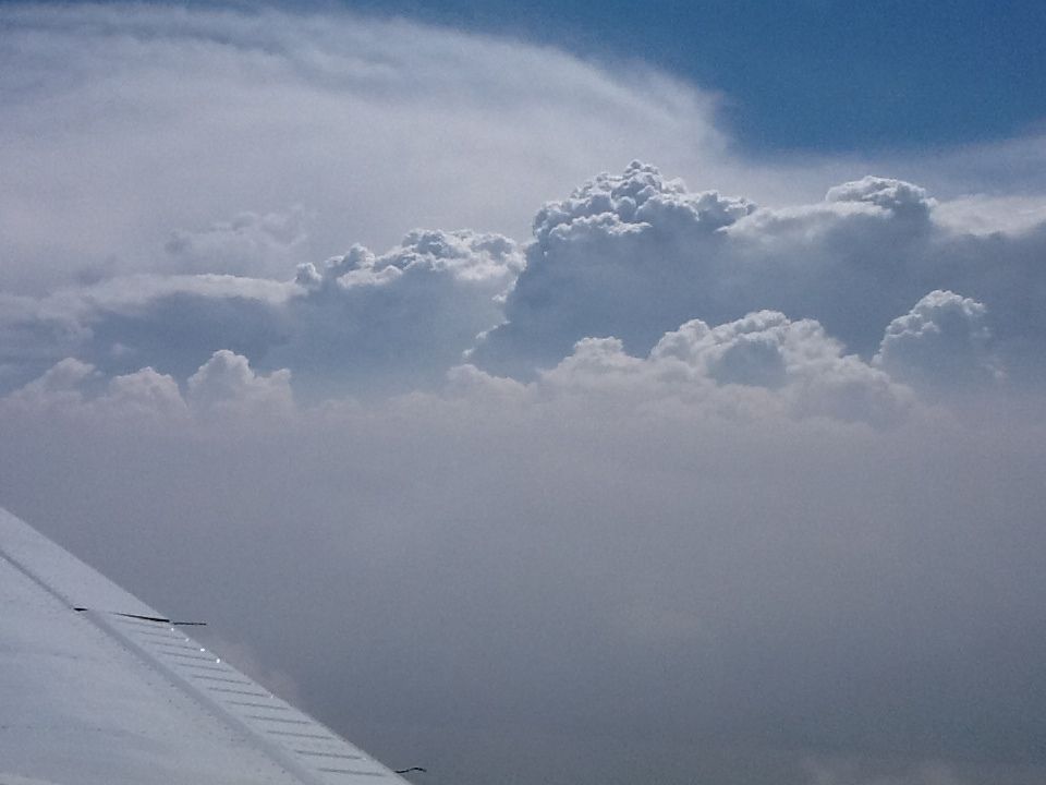 Up in the sky