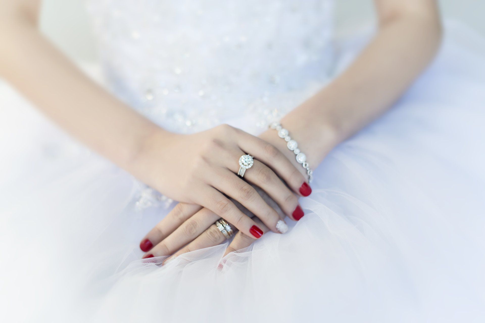 bride sitting