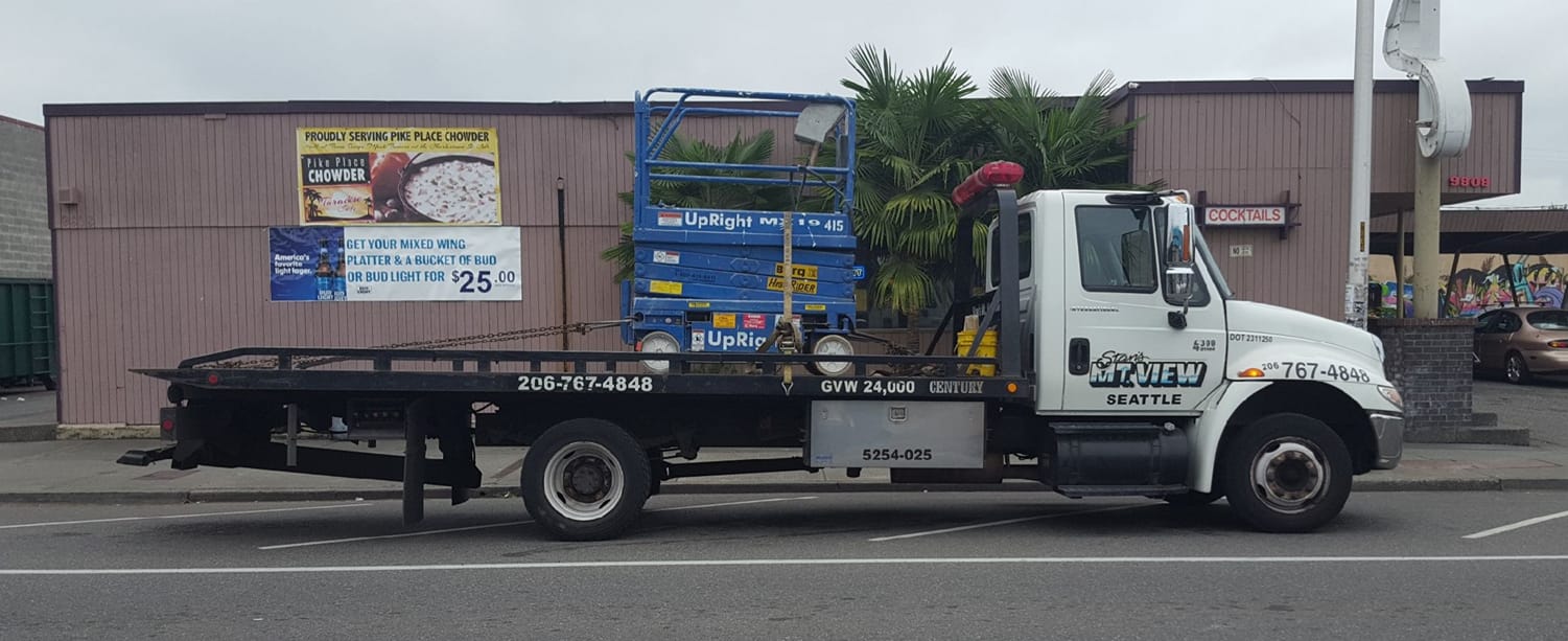 Private Property Impounds — White Tow Truck in Seattle, WA