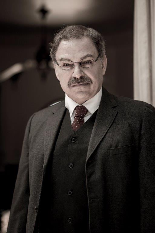 As President T. Roosevelt in Roosevelt Charge The Bear play
