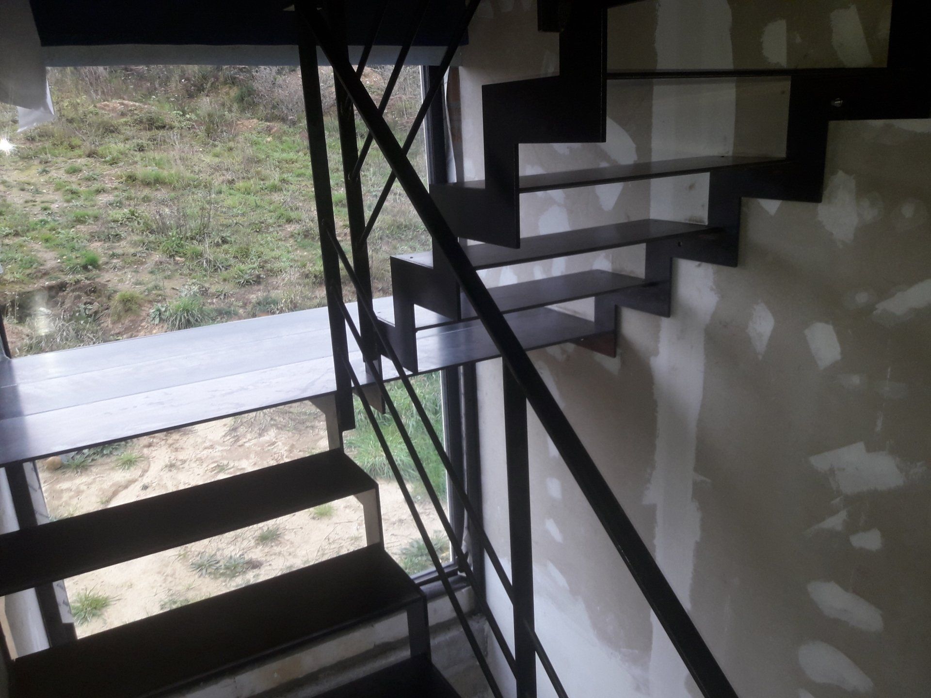 Escalier en métal