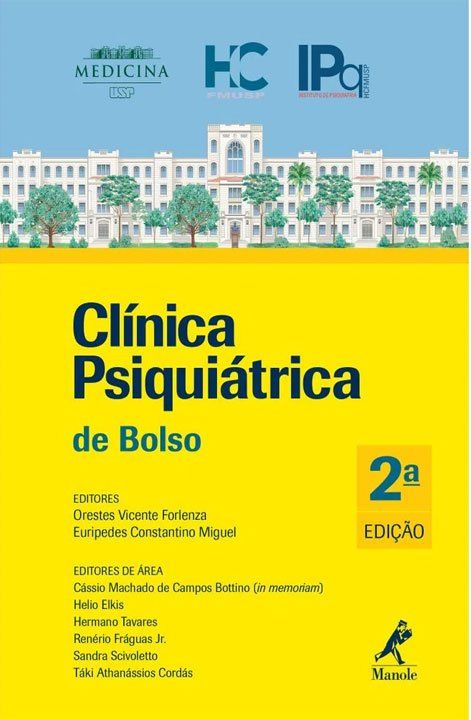 Clínica Psiquiátrica de Bolso Capa do livro Clínica Psiquiátrica de Bolso de Táki Cordás