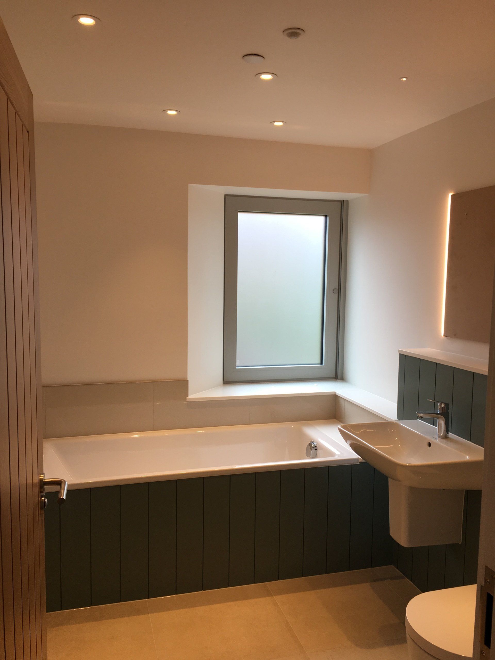 Painted Bathroom