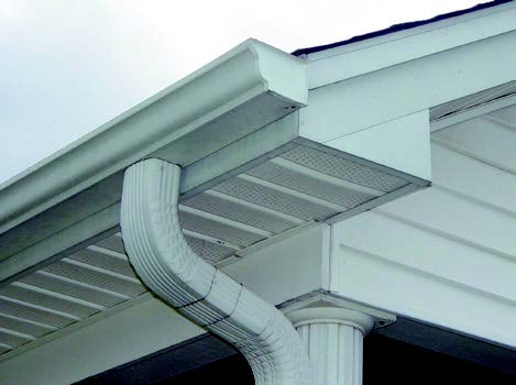 gutters and downspouts