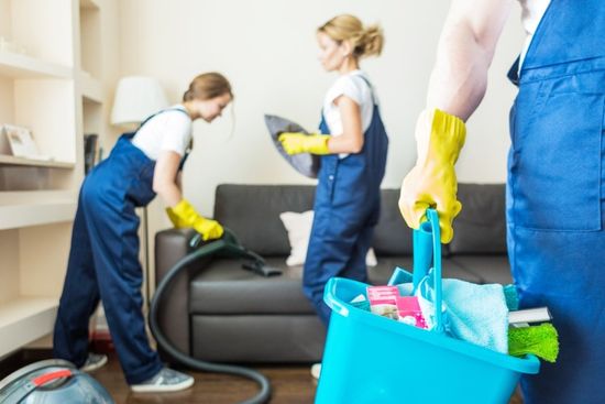 cleaning team