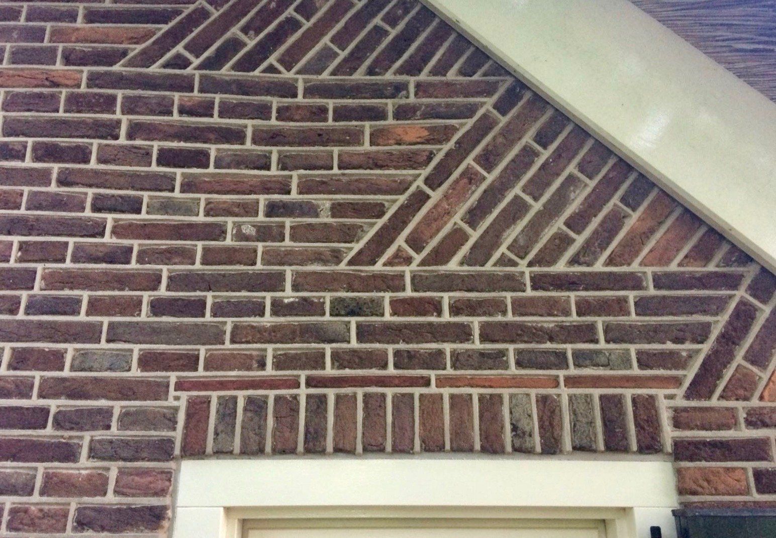 knipwerk, voegwerk, rollaag, gevelrestauratie, renovatie boerderij.