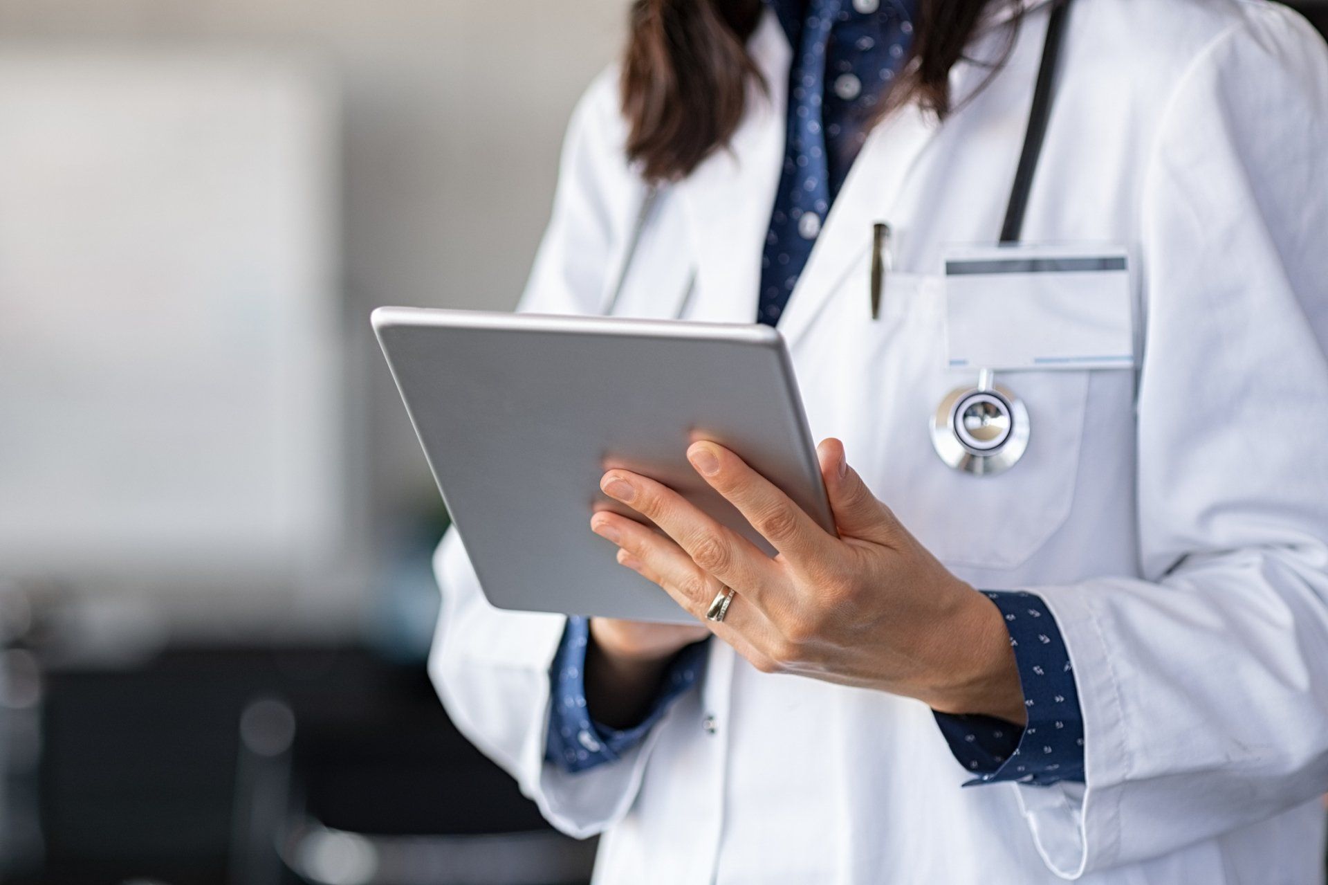 Physician Giving a Medical Prescription to Patient — Wyomissing, PA — Family Medicine Associates of Wyomissing