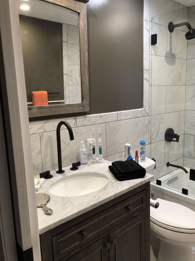 New Bathroom Design — Philadelphia, PA — Family & Friends Builders LLC