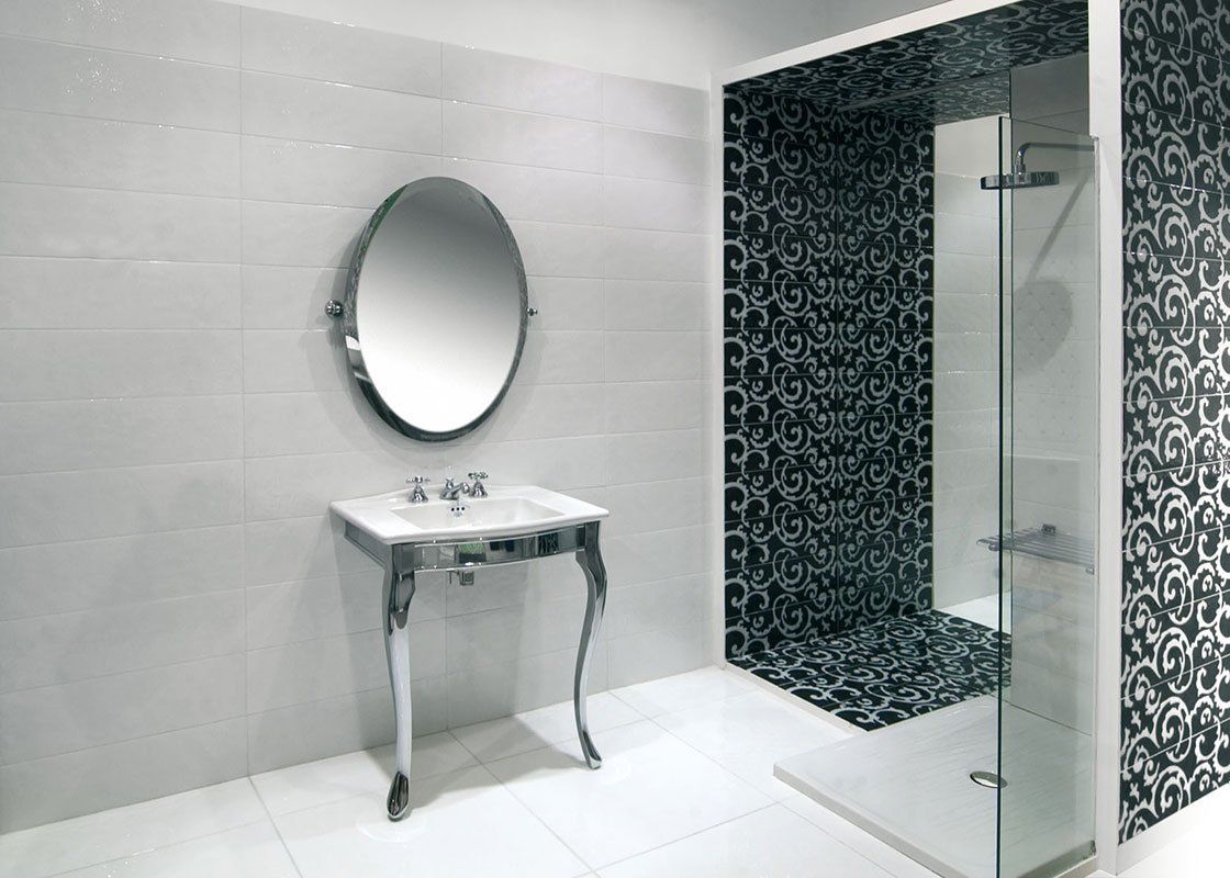 pavimento  e rivestimento bagno vietri antico