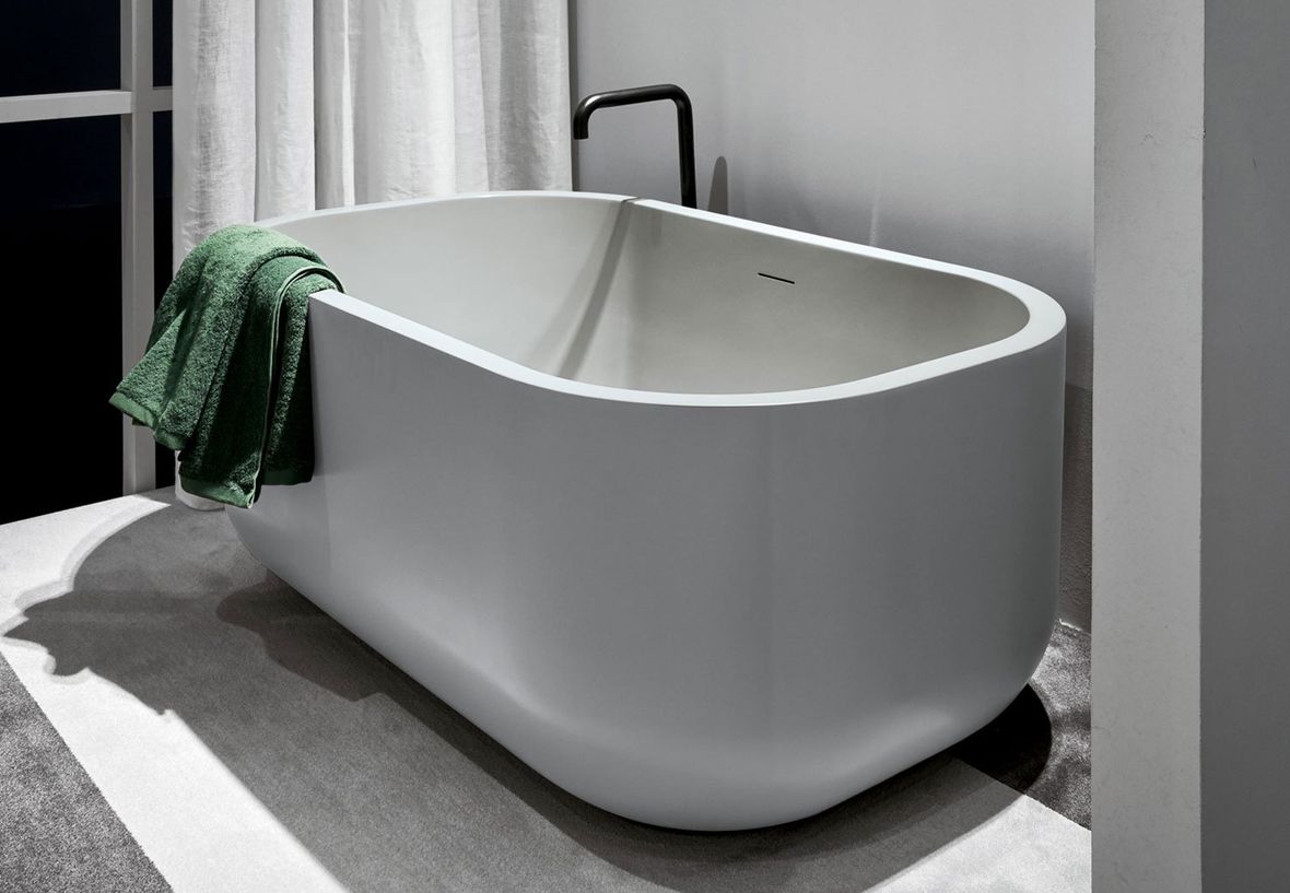 vasca da bagno dafne di ceramica cielo design
