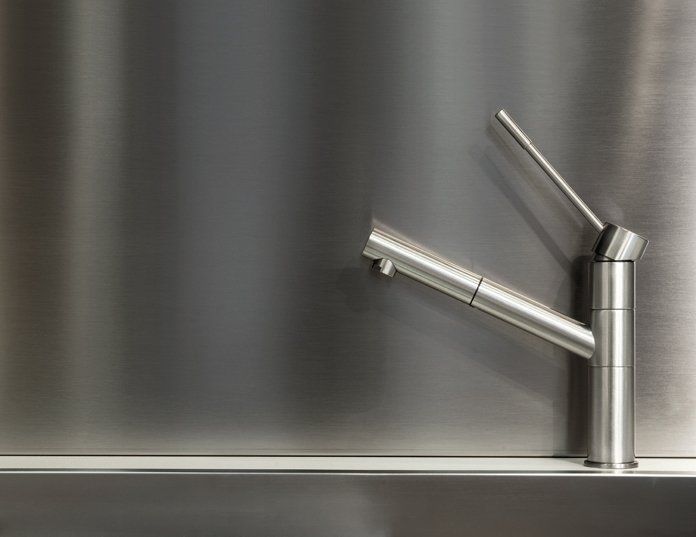 rubinetto miscelatore di design per cucina di Gessi
