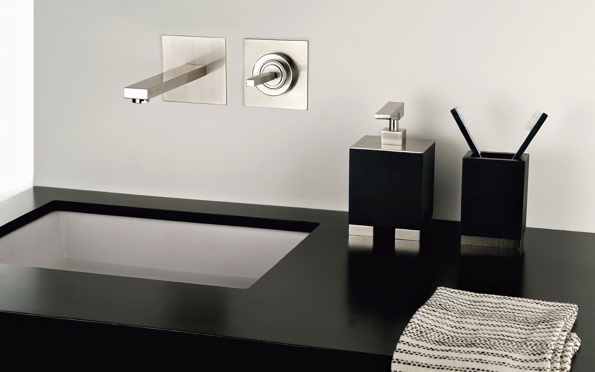 rubinetto bagno design rettangolo  di gessi