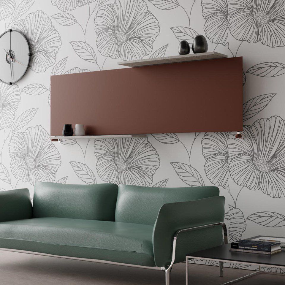 Radiatore Cordivari termoarredo design con mensola