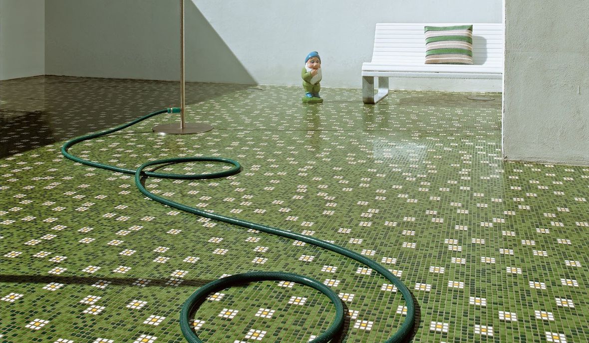 Pavimento pratoline Bisazza mosaico
