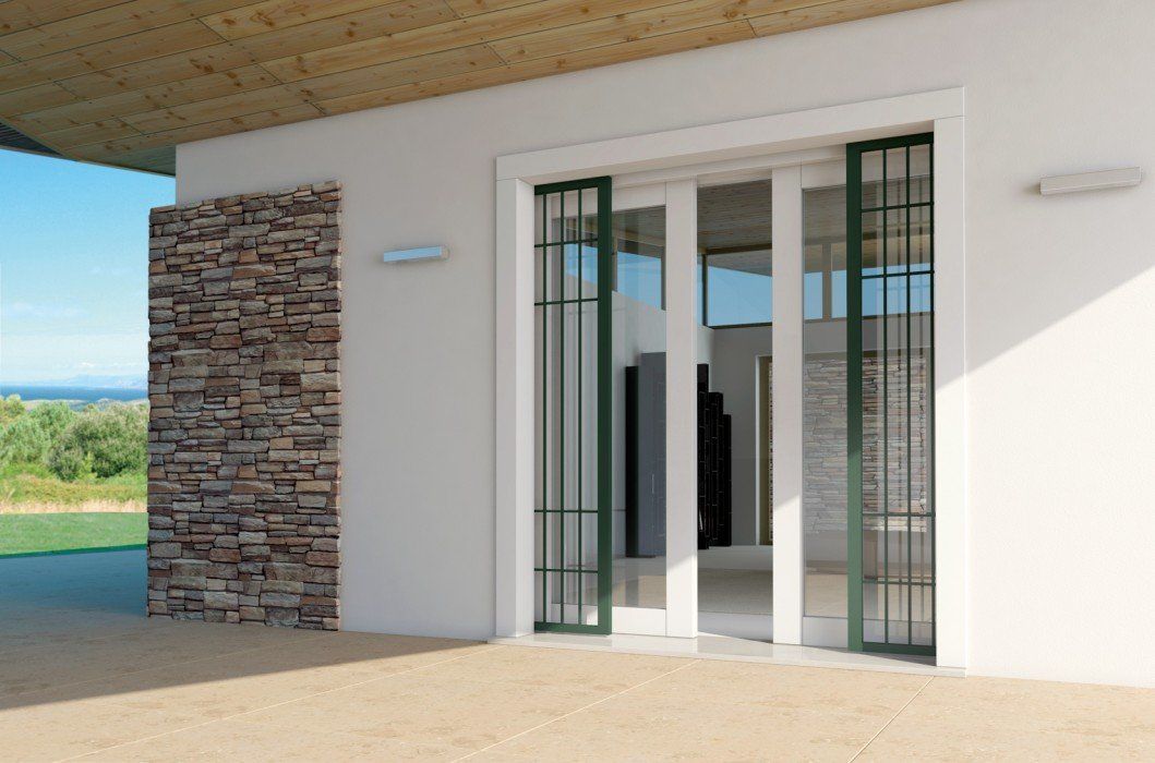 porta scrigno grata esterno