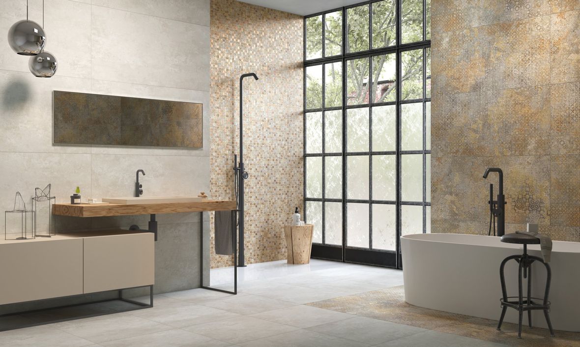 Rivestimento gres porcellanato serie fresco naxos ceramica